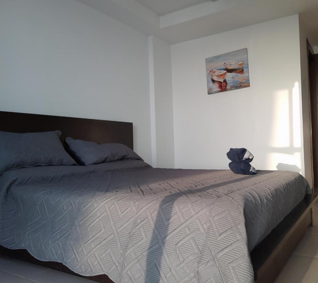 Departamento Suite frente al mar Poseidon Manta Exterior foto