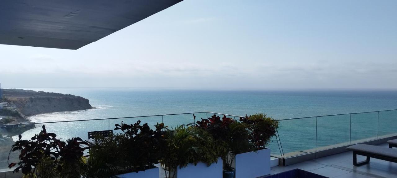 Departamento Suite frente al mar Poseidon Manta Exterior foto
